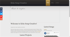 Desktop Screenshot of echosoup.com